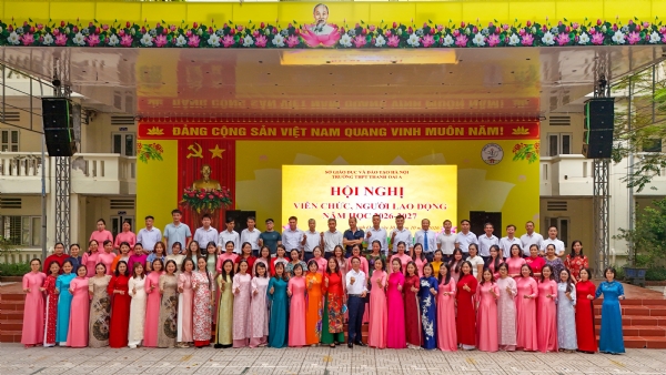 HỘI NGHỊ VIÊN CHỨC, NGƯỜI LAO ĐỘNG TRƯỜNG THPT THANH OAI A NĂM HỌC 2026–2027