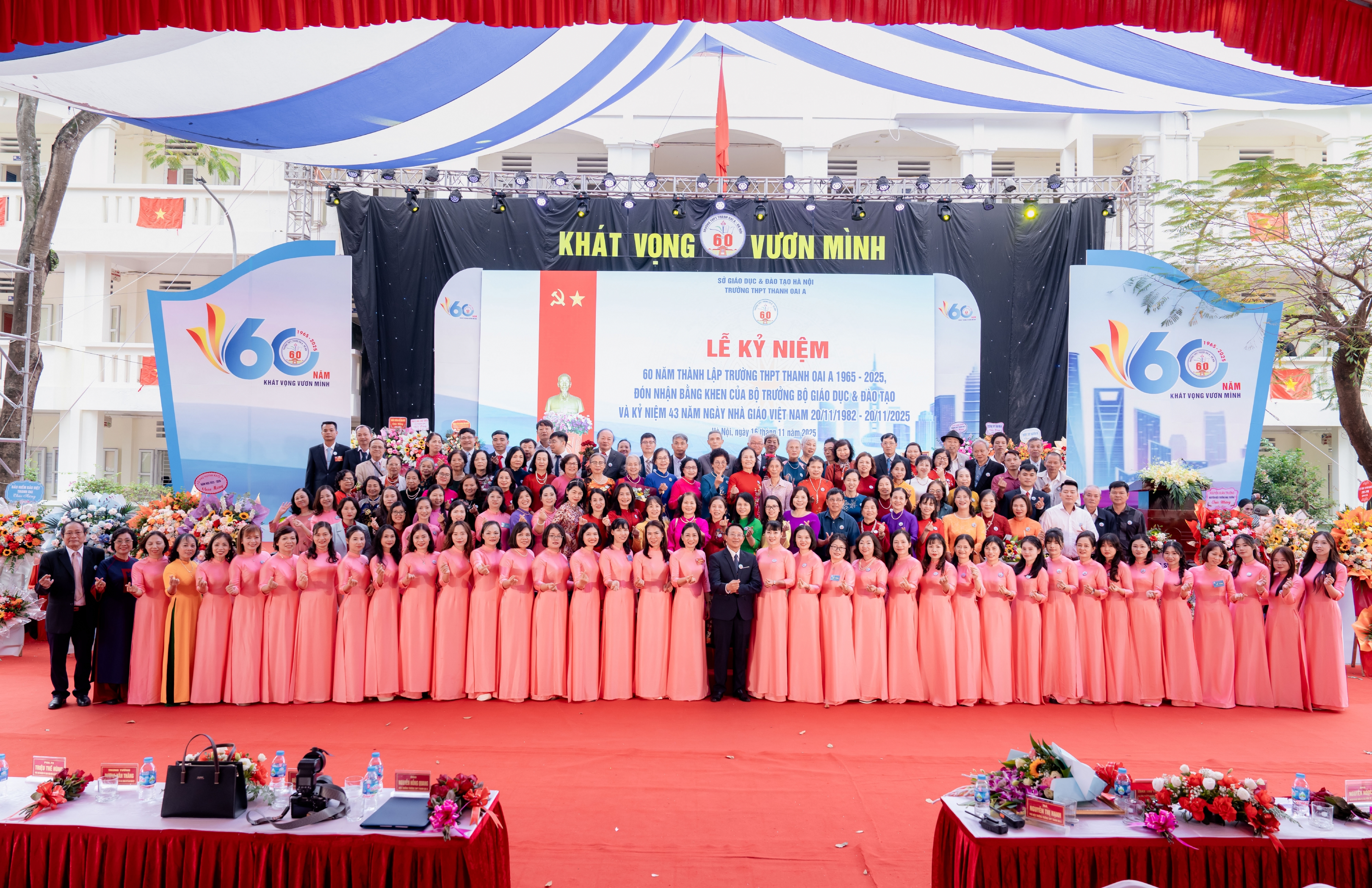 Lễ kỷ niệm 60 năm THPT Thanh Oai A