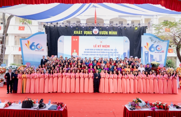 Lễ kỷ niệm 60 năm THPT Thanh Oai A